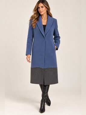 Elie Tahir wool blend Coat full length
